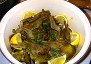 Artichokes Napoletana