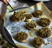 Stuffed Mushrooms Au Gratin