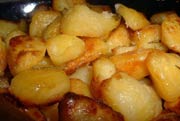 Baked Pumpkin with Potatoes