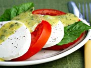 Basil, Tomato, and Mozzarella Salad