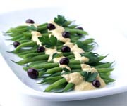 Green Bean Salad with Tuna Sauce and Olives