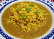 Curried Rice and Lentils
