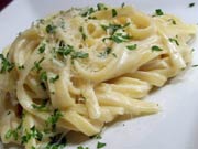 Fettuccine Alfredo (Butter and Cream)