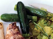 Garlic Marinated Zucchini