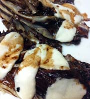 Balsamic-Grilled Radicchio with Pecorino Cheese