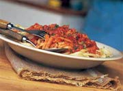 Linguine with Red Clam Sauce