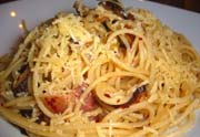 Linguine with Sausage, Mushroom and Cream Sauce