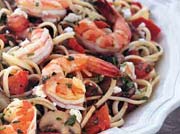 Linguine with Shrimp and Plum Tomatoes