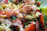 Lobster, Corn and Tomato Salad
