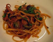 Octopus with Linguine