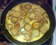 Zucchini and Egg Omelette