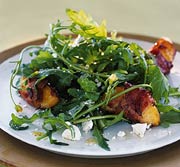 Arugula and Peach Salad