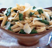 Penne with Pecorino Romano and Black Pepper