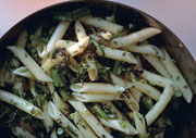 Penne with Roasted Broccolini and Hazelnuts