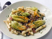 Penne with Zucchini and Caramelized Onions