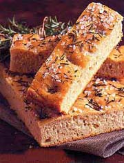 Focaccia con Pepe e Olio di Tartufo