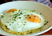 Polenta with Eggs