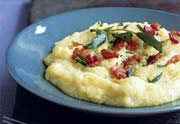 Polenta and Pancetta with Fontina