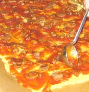 Polenta with Sausage