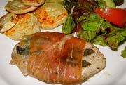 Pork Wrapped in Sage and Prosciutto
