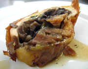 Stuffed Roasted Guinea Hen