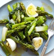 Scallion and Asparagus Salad