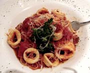 Spaghetti with Calamari