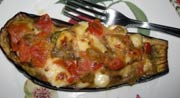 Eggplants Stuffed with Caciocavallo Cheese
