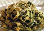 Tagliatelle With Spinach