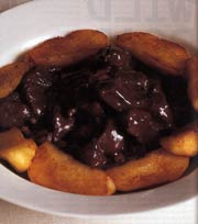 Wild Boar With Apples