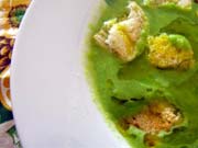 Pea and Zucchini Soup